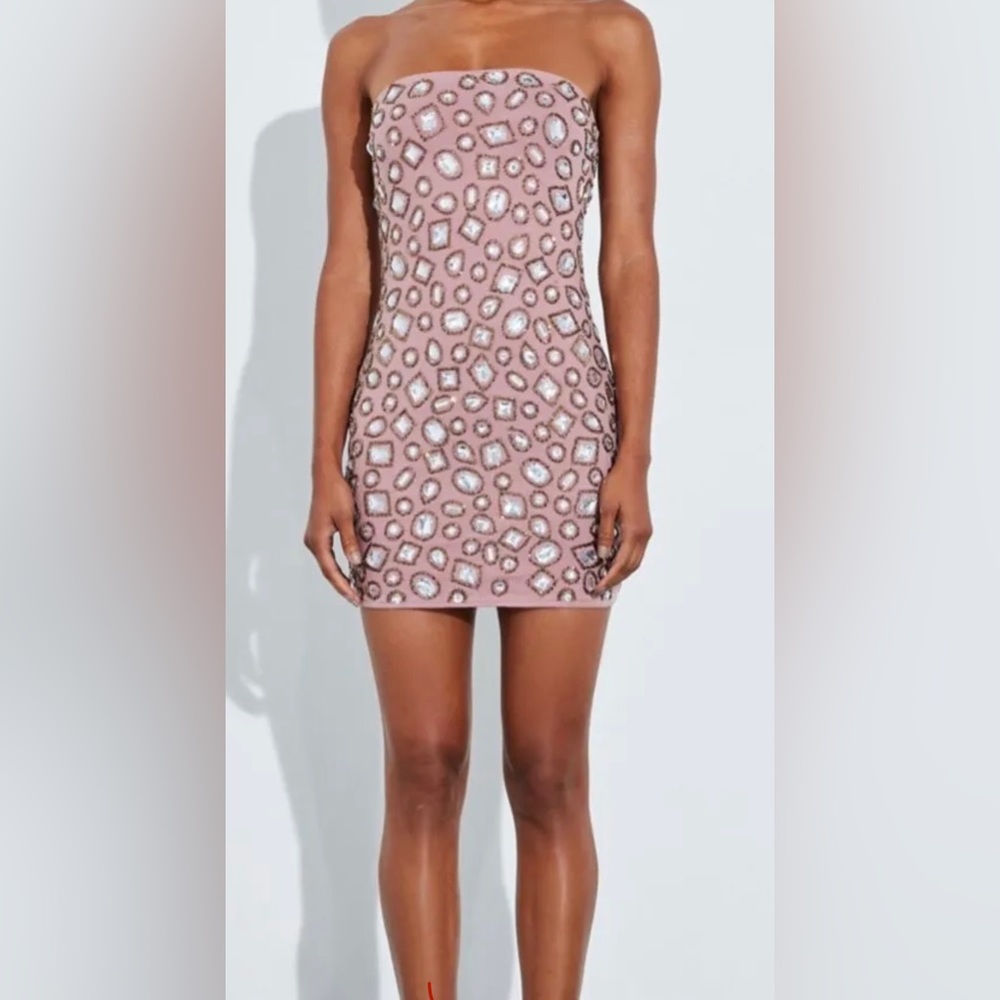 Brand new Dress from Misguided peace+love collection. XS in pink